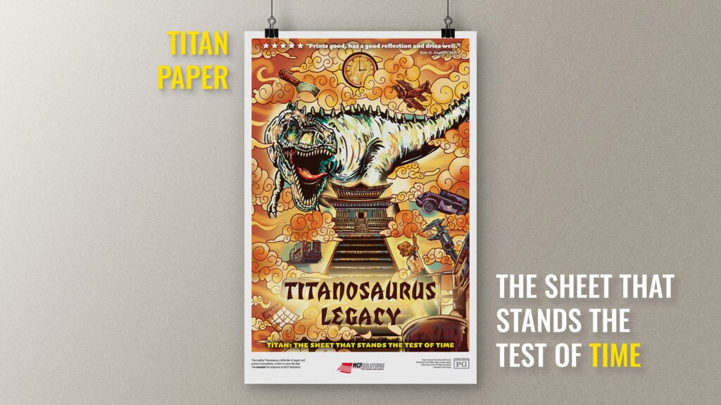Titan Coated Paper: Titanosaurus Legacy Poster