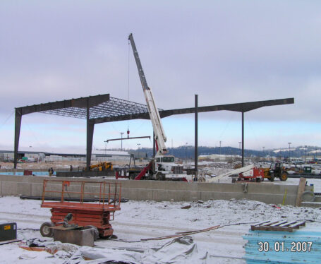 WCP Spokane under construction in Jan 2007